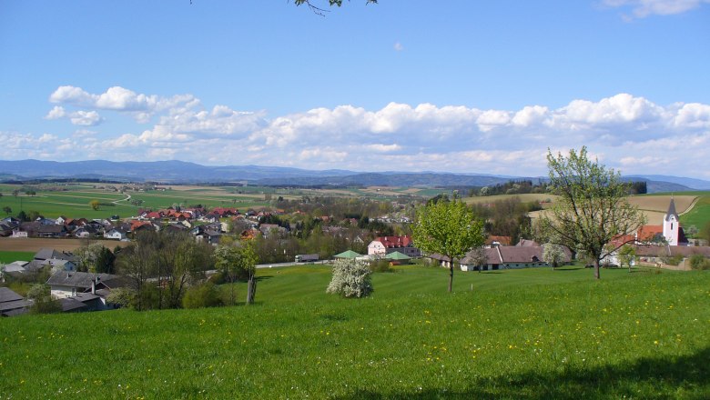 Blick auf Kirnberg, © Familie Weinbacher Blick auf Kirnberg, © Familie Weinbacher