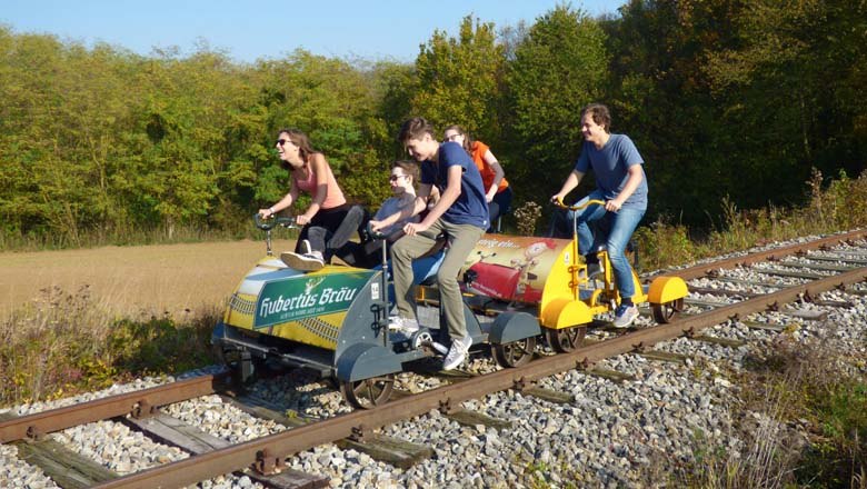 Fahrrad Draisine, © Weinvierteldraisine Fahrrad Draisine, © Weinvierteldraisine