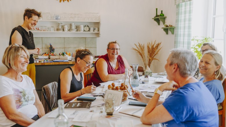 Kreativretreat, © Birgit Weiß Kreativretreat, © Birgit Weiß