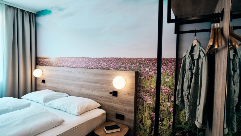 Doppelzimmer Standard, © I'm Inn Zwettl, Fotograf Patrick Weichmann Doppelzimmer Standard, © I'm Inn Zwettl, Fotograf Patrick Weichmann