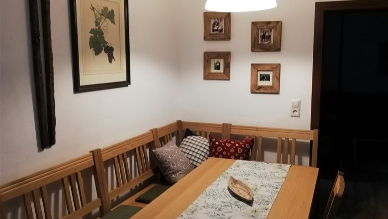 Weingut & Ferienwohnung Kneis, Wohnküche, © Familie Kneis Weingut & Ferienwohnung Kneis, Wohnküche, © Familie Kneis