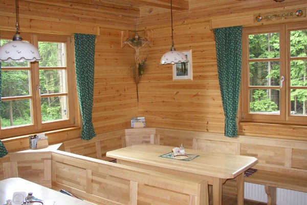 gemütliche Stube, © Gföhlberghütte gemütliche Stube, © Gföhlberghütte