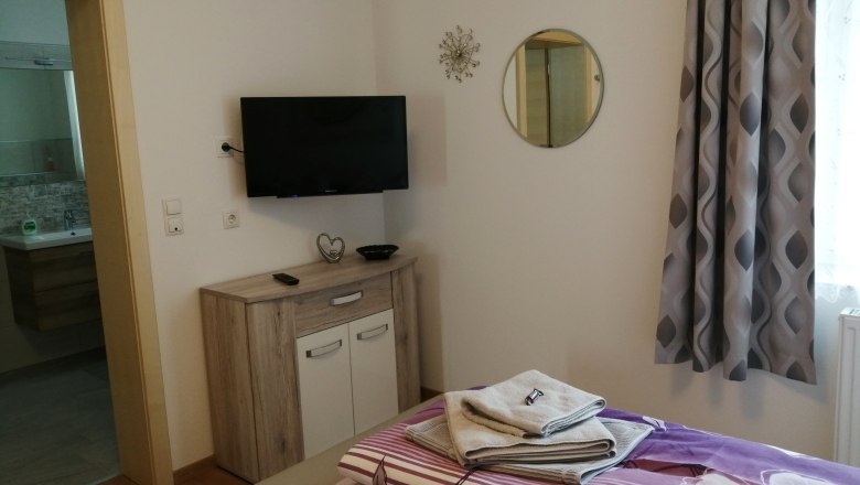 Doppelzimmer "Perlmutt", © Martina Bachzelt Doppelzimmer "Perlmutt", © Martina Bachzelt