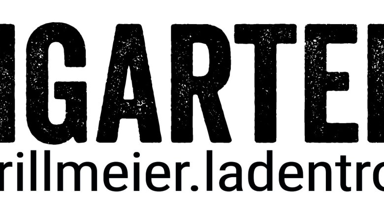 Weingarten.rocks, © Weingarten.rocks Logo mit dem Text 'Weingarten.rocks weingut.grillmeier.ladentrog'.