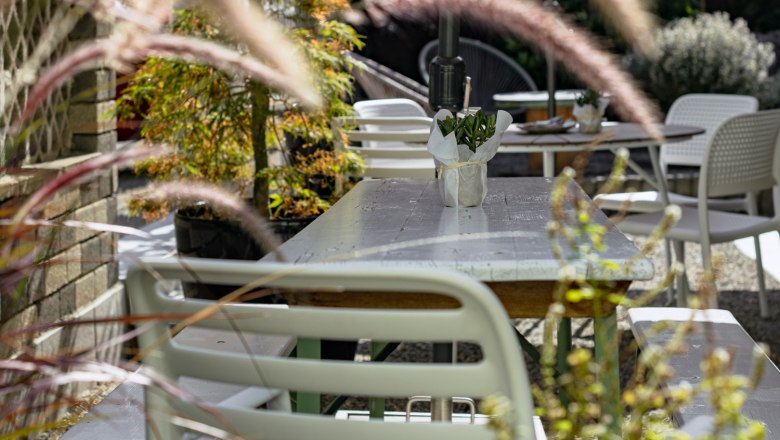 Gasthof zum Heidentor, © Martina Siebenhandl Gasthof zum Heidentor, Garten