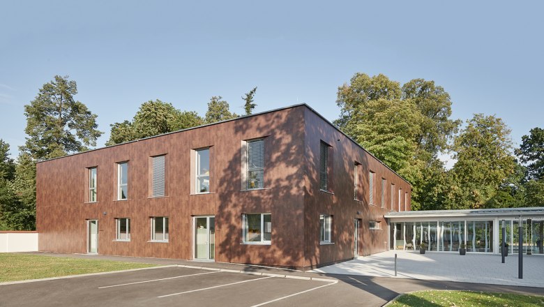 Zubau mit Fahrradraum, © Hotel Schloss Haindorf Zubau mit Fahrradraum, © Hotel Schloss Haindorf