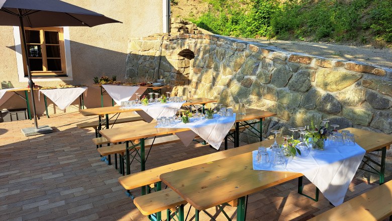 Terrasse, © Mariazell im Wienerwald Terrasse, © Mariazell im Wienerwald