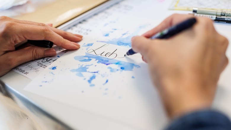 Handlettering, © Hannes Strondl Handlettering, © Hannes Strondl