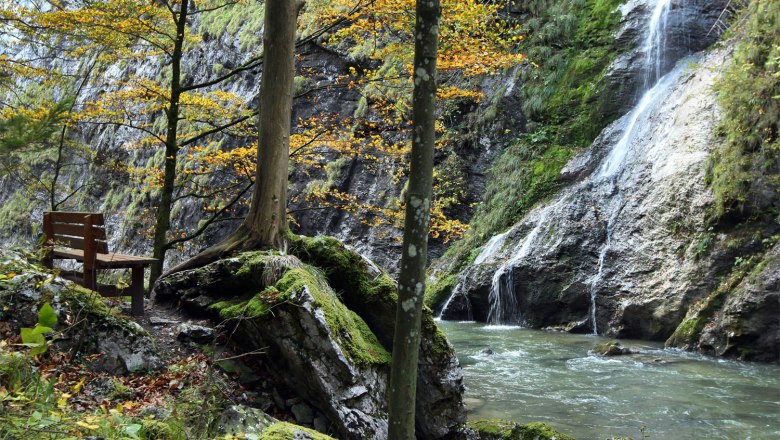 Hundsbachfall in den Vorderen Tormäuern, © weinfranz.at Hundsbachfall in den Vorderen Tormäuern, © weinfranz.at