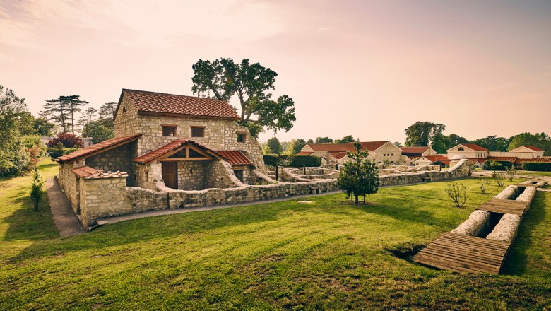 Römerstadt Carnuntum, © Andreas Hofer altes römisches Haus von außen
