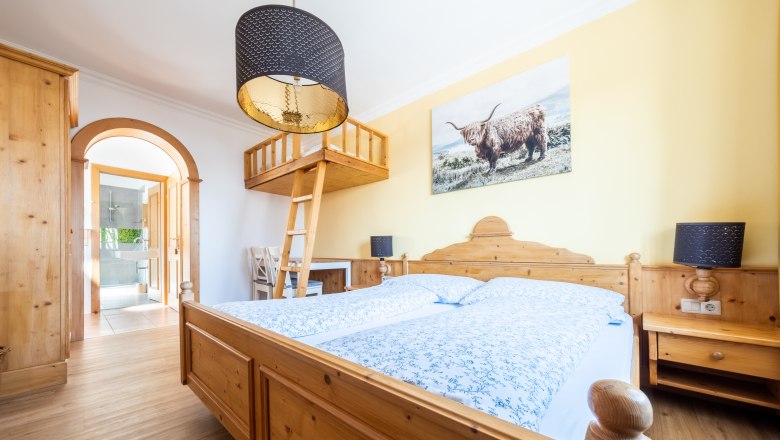 Zimmerbeispiel vom Ferienhof am Jauerling, © Romana Wiener Zimmerbeispiel vom Ferienhof am Jauerling, © Romana Wiener