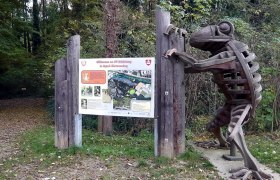 Eingang zum Aupark Klosterneuburg, © klbg Eingang zum Aupark Klosterneuburg, © klbg