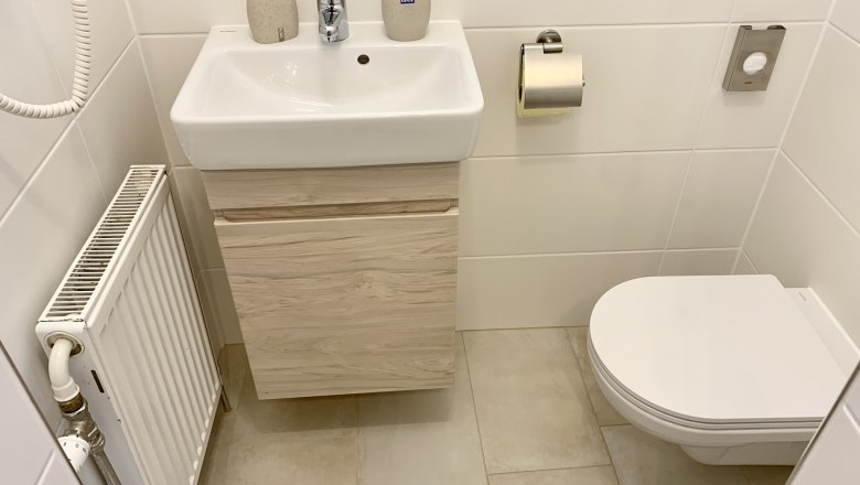 Ferienapartment Aelium Cetium WC, © Martina Kaplan Ferienapartment Aelium Cetium WC, © Martina Kaplan