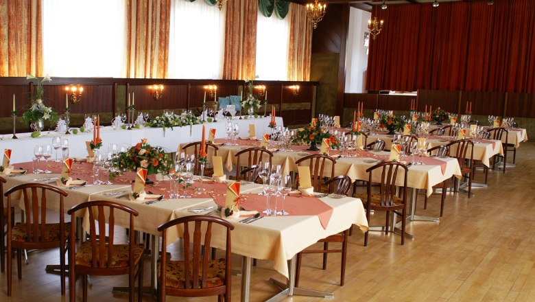 Festsaal, © Kutscherklause Festsaal, © Kutscherklause