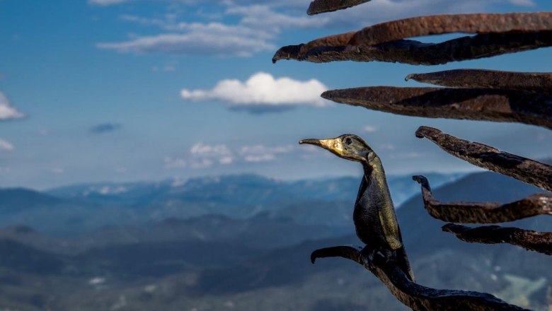 Eisenskulptur am Weg zum Ötschergipfel, © Ludwig Fahrnberger Eisenskulptur am Weg zum Ötschergipfel, © Ludwig Fahrnberger