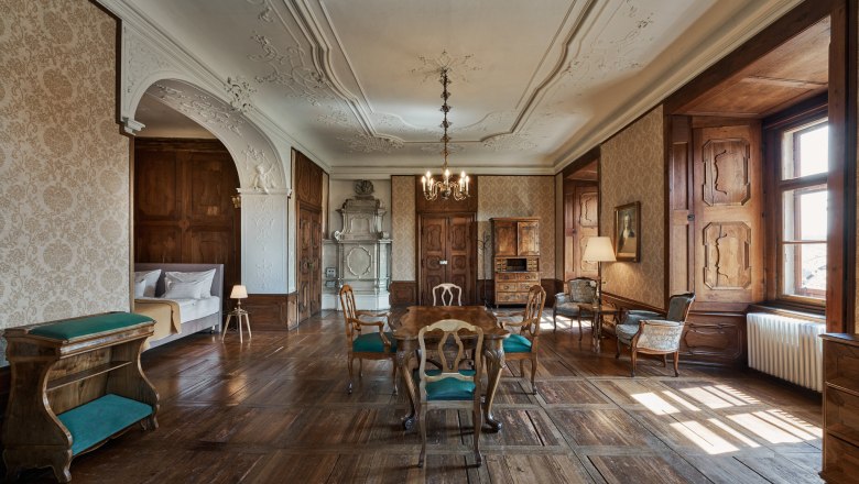 zimmer_8_2828, © Schloss Hotel Drosendorf Martin Sommer zimmer_8_2828, © Schloss Hotel Drosendorf Martin Sommer