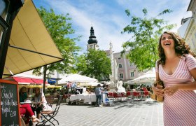Wochenmarkt am Herrenplatz, © schwarz-koenig.at Wochenmarkt am Herrenplatz, © schwarz-koenig.at