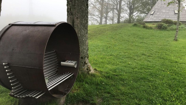 Hörsessel Sonntagberg, © Eisenstraße Niederösterreich Hörsessel Sonntagberg, © Eisenstraße Niederösterreich