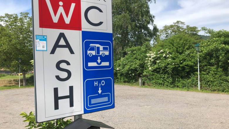 Waschplatz für Wohnmobile, © Donau NÖ Tourismus Waschplatz für Wohnmobile, © Donau NÖ Tourismus