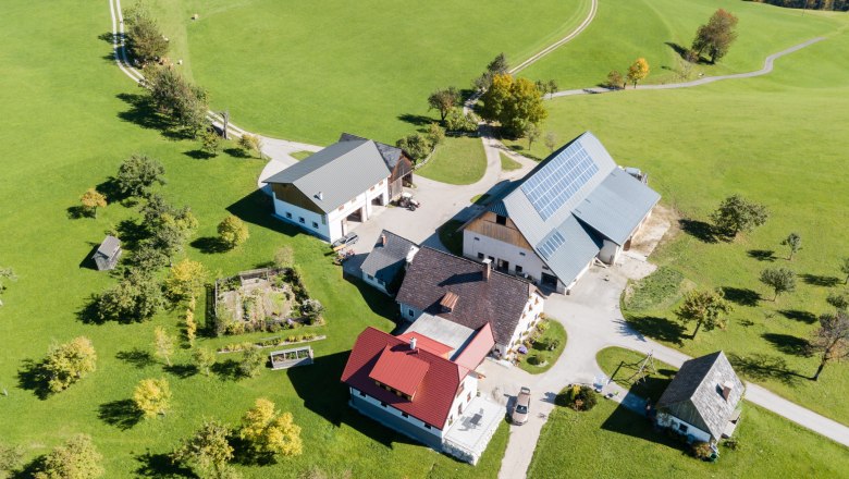 Biobauernhof Obereck von oben, © Biobauernhof Obereck/Karl Frank Biobauernhof Obereck von oben, © Biobauernhof Obereck/Karl Frank