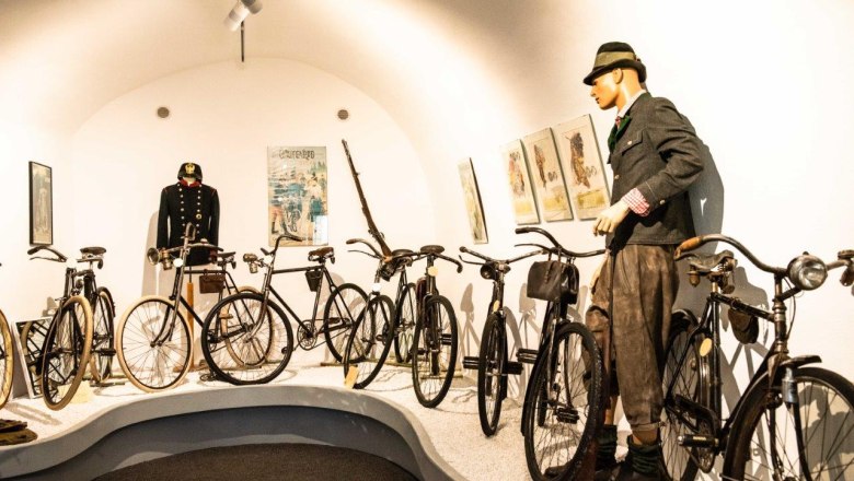 Fahrradmuseum Ausstellungsobjekt, © Mia Bodenstein Fahrradmuseum Ausstellungsobjekt, © Mia Bodenstein