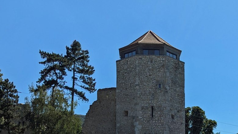Wasserturm Hainburg/Donau, © Donau Niederösterreich, Daniela Wagner Wasserturm Hainburg/Donau, © Donau Niederösterreich, Daniela Wagner