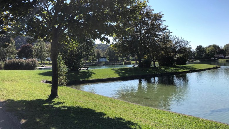 Picknick am Ausee - Halbinsel, © Marktgemeinde Blindenmarkt Picknick am Ausee - Halbinsel, © Marktgemeinde Blindenmarkt