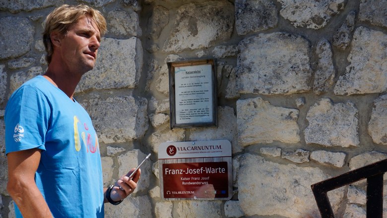 Hörstation Franz-Josef-Warte, VIA.CARNUNTUM., © Donau Niederösterreich, Steve Haider Hörstation Franz-Josef-Warte, VIA.CARNUNTUM., © Donau Niederösterreich, Steve Haider