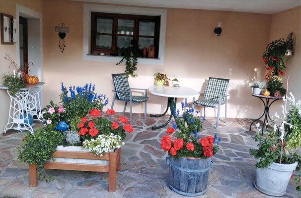 Terrasse, © Ferienwohnung Pfannhauser Terrasse, © Ferienwohnung Pfannhauser