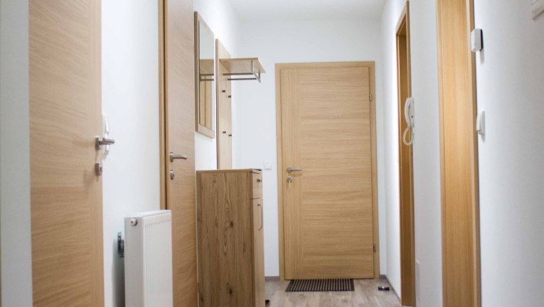 Vorraum grosse Ferienwohnung, © Waldhof Grasel Vorraum grosse Ferienwohnung, © Waldhof Grasel