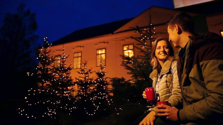 Flammende Schlossweihnacht St. Peter in der Au, © weinfranz.at Flammende Schlossweihnacht St. Peter in der Au, © weinfranz.at