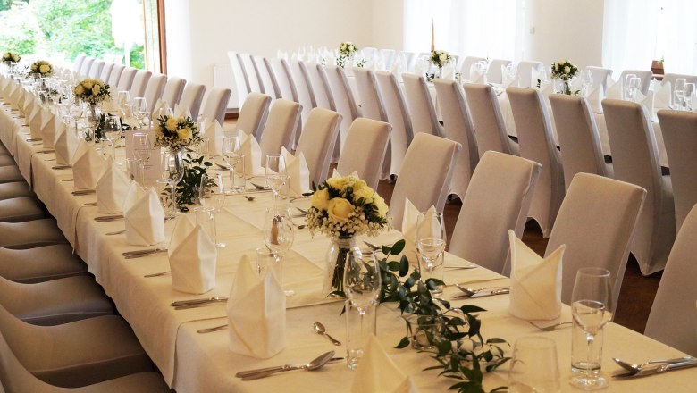 Veranstaltungssaal, © Schlossschenke Veranstaltungssaal, © Schlossschenke