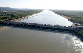 TD-Donaukraftwerk Greifenstein, © VERBUND TD-Donaukraftwerk Greifenstein, © VERBUND