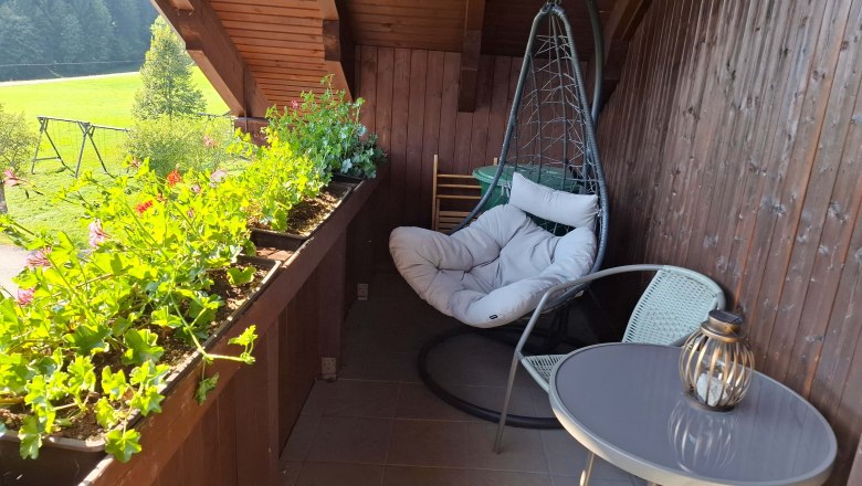Balkon am Biobauernhof Ablass, © Ablass Balkon am Biobauernhof Ablass, © Ablass