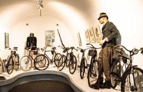 Fahrradmuseum Ausstellungsobjekt, © Mia Bodenstein Fahrradmuseum Ausstellungsobjekt, © Mia Bodenstein