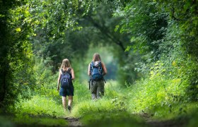 Wanderer - Großer Orther Rundwanderweg, © Donau Niederösterreich - Römerland Carnuntum-Marchfeld Wanderer - Großer Orther Rundwanderweg, © Donau Niederösterreich - Römerland Carnuntum-Marchfeld