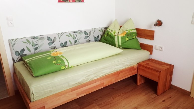 Einbettzimmer "Auszeit", © Martina Bachzelt Einbettzimmer "Auszeit", © Martina Bachzelt