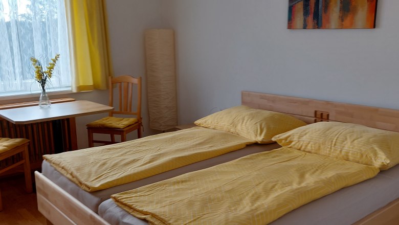 Wohnung klein, DZ, © C Appartement Wistrcil Stellfeld, Martina Stellfeld Wohnung klein, DZ, © C Appartement Wistrcil Stellfeld, Martina Stellfeld