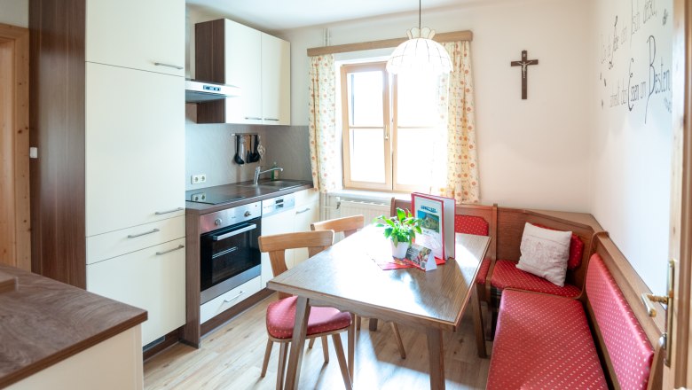 Küche mit Eckbank, FW 1, © Grasberger Küche mit Eckbank, FW 1, © Grasberger