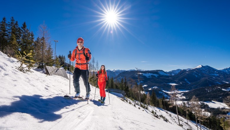 Tourenskilauf, © Mariazeller Bürgeralpe Tourenskilauf, © Mariazeller Bürgeralpe