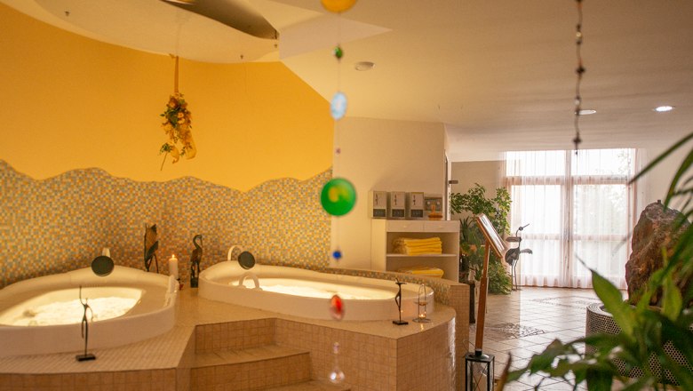 Wellnessbereich, © Hotel des Glücks Wellnessbereich, © Hotel des Glücks
