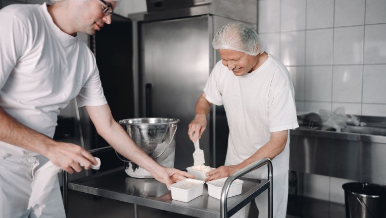 Bauernhofeis Gebetsberger, © Moststraße, dochbodnliacht Bauernhofeis Gebetsberger, © Moststraße, dochbodnliacht