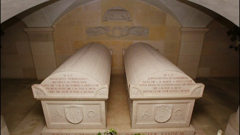 Gruft von innen, © Schloss Artstetten Innenansicht der Gruft von Schloss Artstetten