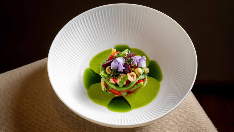Speisenbeispiel im Landhaus Bacher, © Guenter Standl Speisenbeispiel im Landhaus Bacher, © Guenter Standl