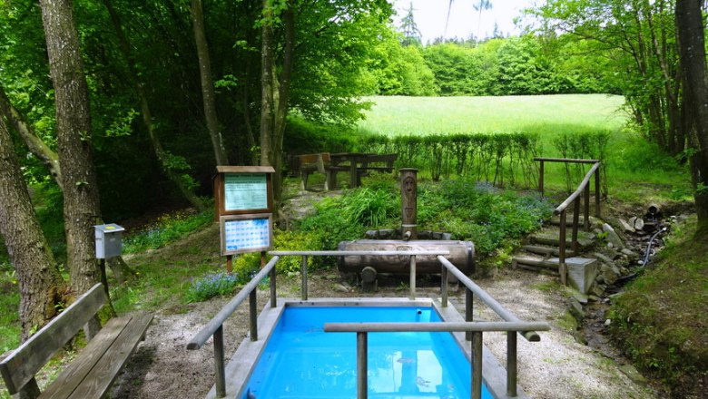 Kneippanlage Harland in Blindenmarkt, © Wanderfreunde Blindenmarkt Kneippanlage Harland in Blindenmarkt, © Wanderfreunde Blindenmarkt