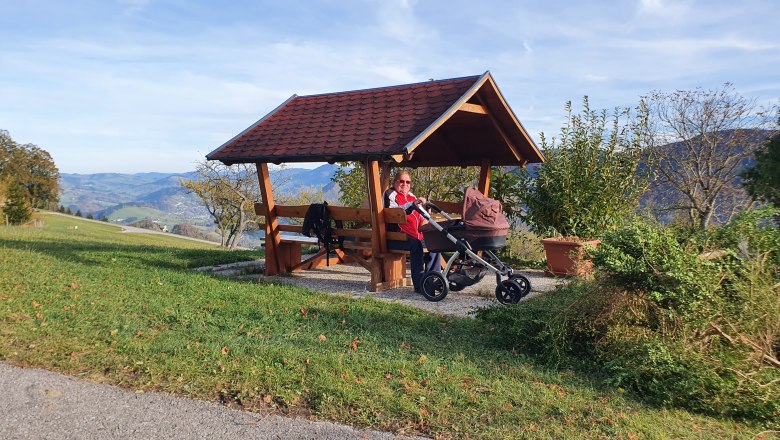 Hausbank, © Familie Schweighuber Hausbank, © Familie Schweighuber