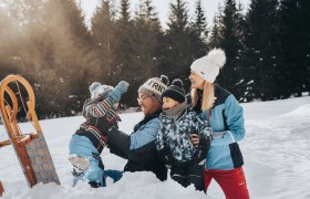 Spaß im Schnee, © Demolsky Spaß im Schnee, © Demolsky