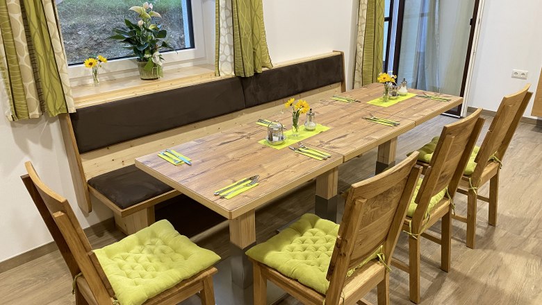 Essgruppe, © Hofbauer-Hof, Fotograf Josef Hofbauer Essgruppe, © Hofbauer-Hof, Fotograf Josef Hofbauer