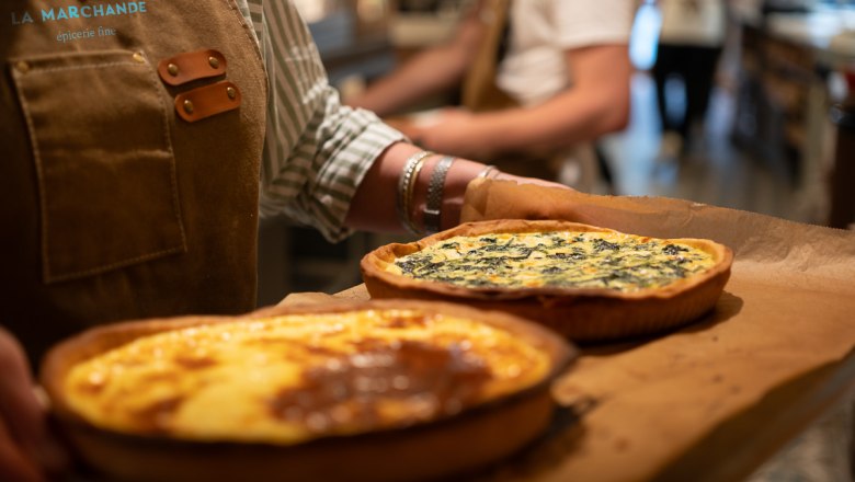 Unsere Quiche -La Marchande, © La Marchande @Lily Unsere Quiche -La Marchande, © La Marchande @Lily