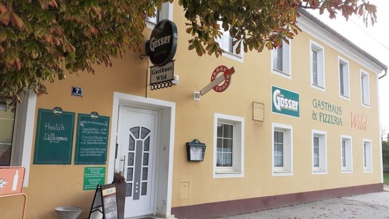 Gasthaus Pizzeria Wild, © Verena Schnatter Gasthaus Pizzeria Wild, © Verena Schnatter